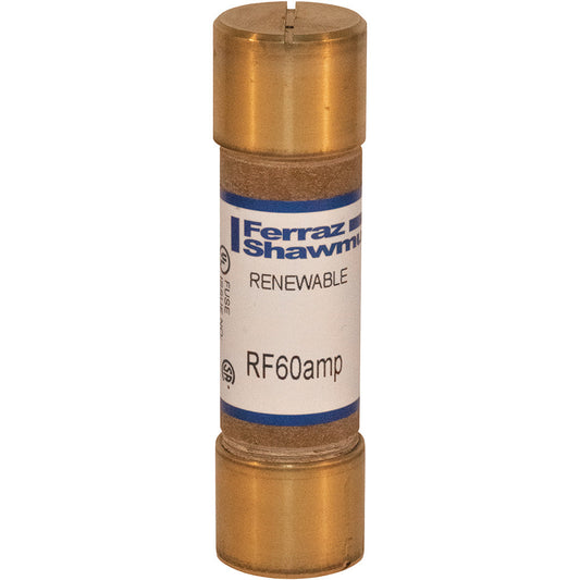 Gould Shawmut, Ferraz Shawmut RF60 Fuse | RF Series RF 250V 60A