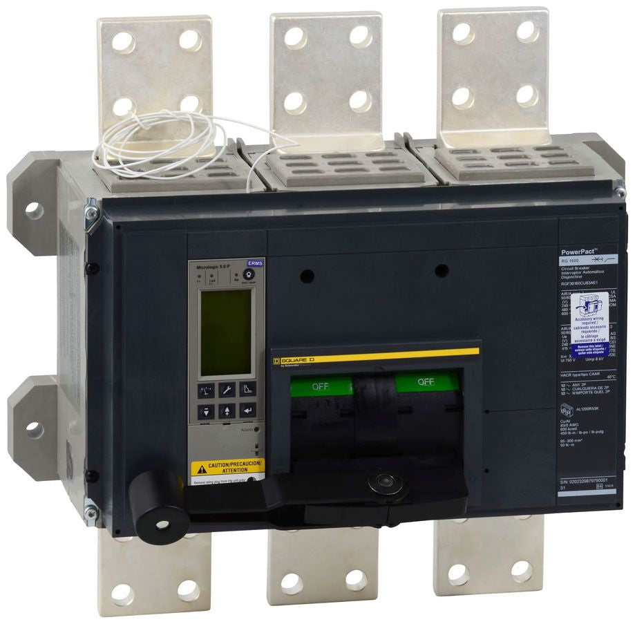 RJF36200U63AE1 - Schneider Electric/ Square D Bolt-On 2000 Amp 3 Pole Circuit Breaker - Essential Electric Supply