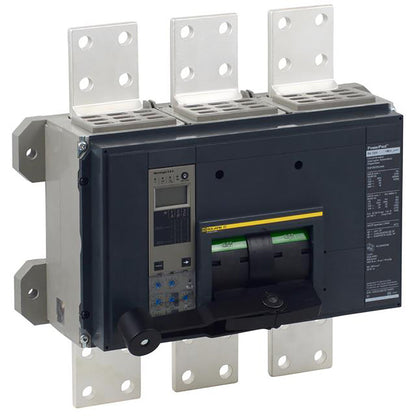Square D RKF36160U43A Circuit Breaker | 600V 1600A 3P 65kA@480V Bolt-On Powerpact