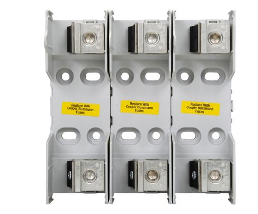Eaton RM252003CR Fuse Holder | 3 Pole 250V 110-200A DIN-Rail Panel Mount RM