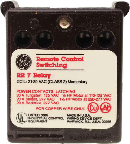 ABB RR7 STD RELAY | 125-250-277V