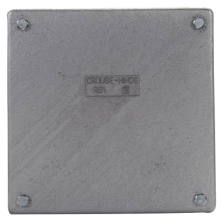 Crouse-Hinds RS1 Junction Box Surface-Mount Feraloy Iron Alloy RS Series