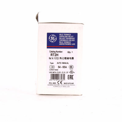 General Electric RT2H Overload Relay | 54A-65A Series RT