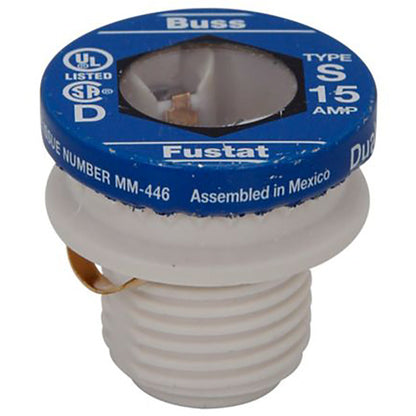 Bussmann S-15 Low Voltage Fuse | 125V 10kA@125Vac CF TD