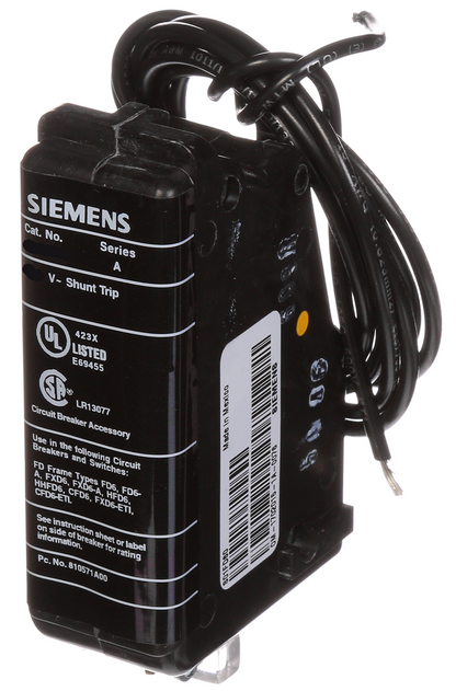 Siemens S04FD60 Circuit Breaker Shunt Trip | 480V Sentron Series