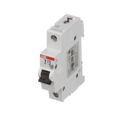 ABB S201-C16 Circuit Breaker | 277V 16A 1P 6kA@277V Feed-Thru S 200 Series