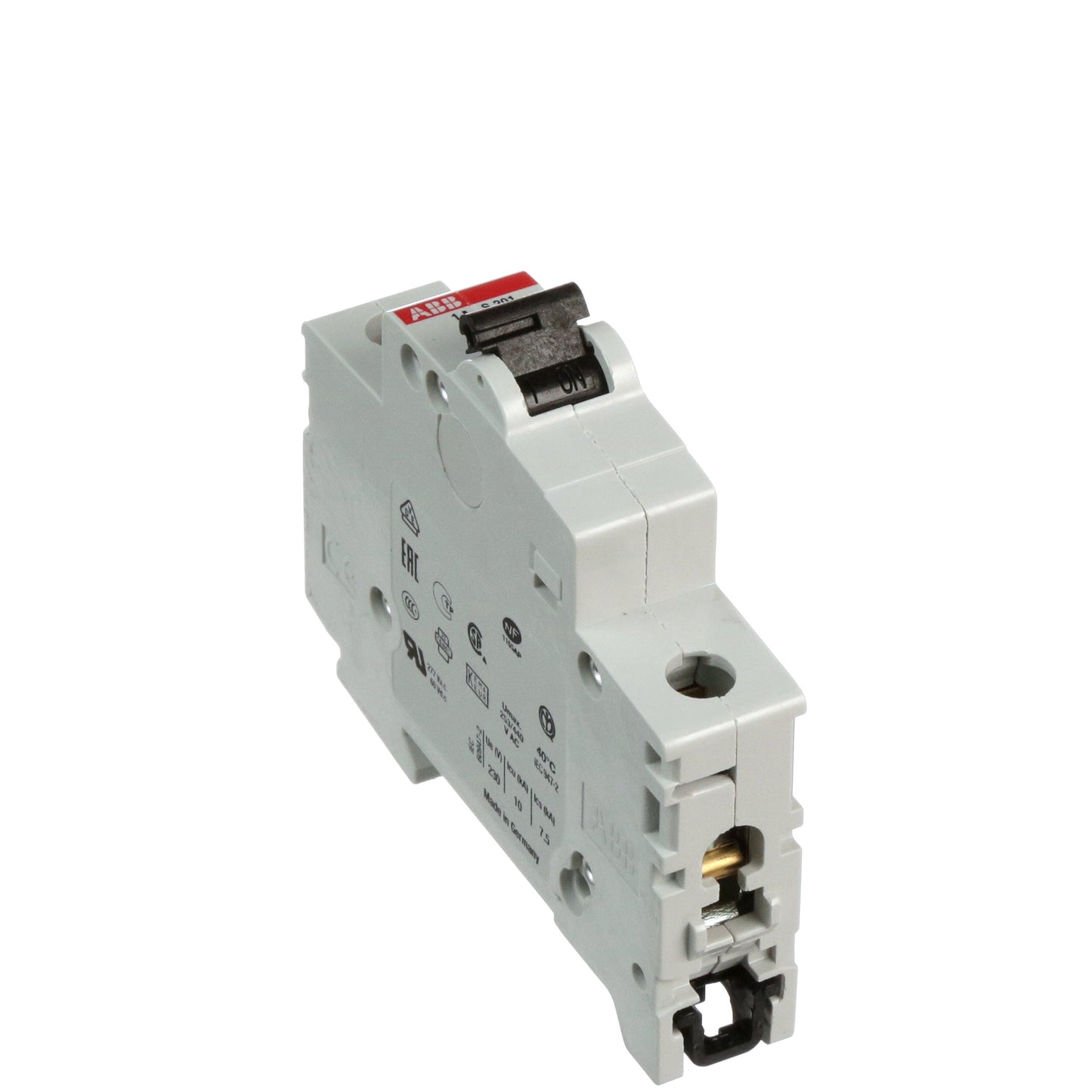ABB S201-D6 Circuit Breaker | 277V 6A 1P 6kA@277V Feed-Thru S 200 Series