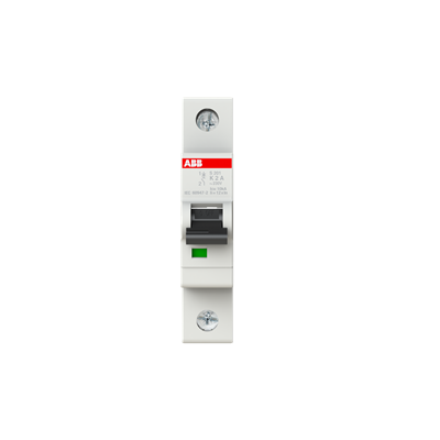 ABB S201-K2 Circuit Breaker | 277V 2A 1P 6kA@277V Feed-Thru S 200 Series