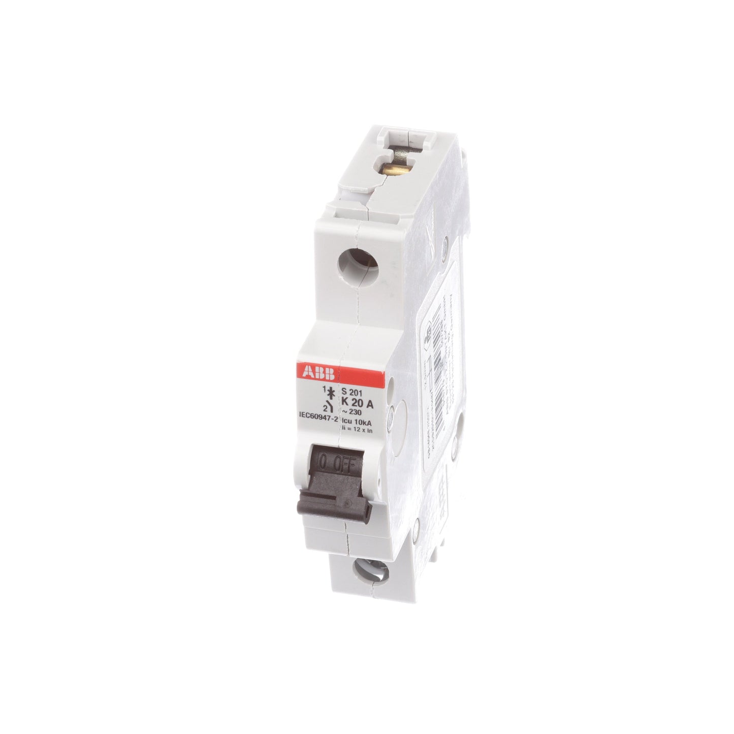 ABB S201-K20 Circuit Breaker | 277V 20A 1P 6kA@277V Feed-Thru