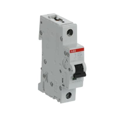 ABB S201-K4 Circuit Breaker | 277V 4A 1P 6kA@277V Feed-Thru S 200 Series