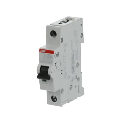 ABB S201-K63 Circuit Breaker | 277V 63A 1P 6kA@277V Feed-Thru S 200 Series
