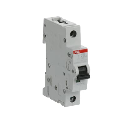 ABB S201-K63 Circuit Breaker | 277V 63A 1P 6kA@277V Feed-Thru S 200 Series
