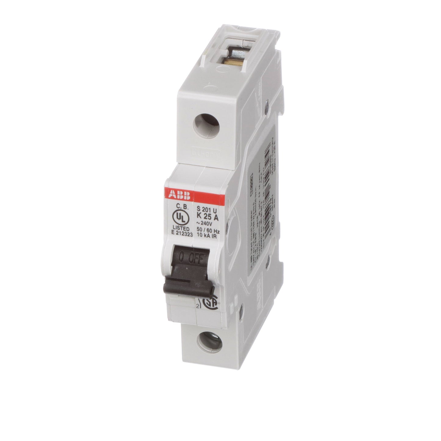 ABB S201U-K25 Circuit Breaker | S 200 U Series S201U-K 240V 25A