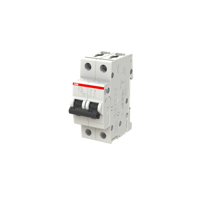 ABB S202-C16 Circuit Breaker | 480V 16A 2P 6kA@480V Feed-Thru S 200 Series