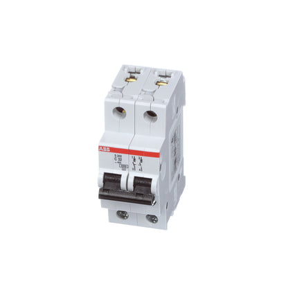 ABB S202-C32 Circuit Breaker | 480V 32A 2P 6kA@480V Feed-Thru S 200 Series