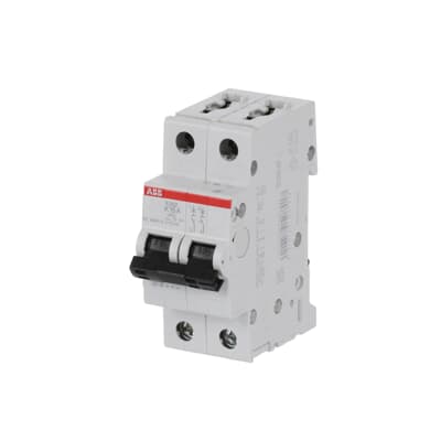 ABB S202-K16 Circuit Breaker | 480V 16A 2P 6kA@480V Feed-Thru S 200 Series