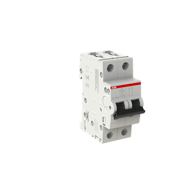 ABB S202-K25 Circuit Breaker | 480V 25A 2P 6kA@480V Feed-Thru S 200 Series