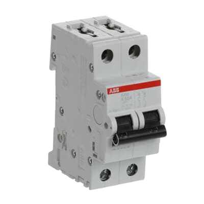 ABB S202-K50 Circuit Breaker | 480V 50A 2P 6kA@480V Feed-Thru S 200 Series