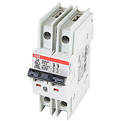 ABB S202UP-K5 Circuit Breaker | 480V 5A 2P 10kA@480V Feed-Thru S 200 UP Series