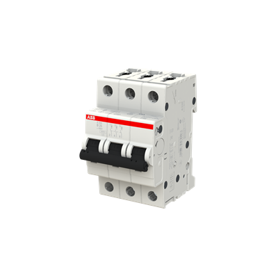 ABB S203-B25 Circuit Breaker | 480V 25A 3P 6kA@480V Feed-Thru S 200 Series