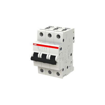 ABB S203-C20 Circuit Breaker | 480V 20A 3P 6kA@480V Feed-Thru S 200 Series