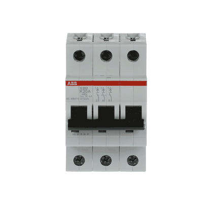 ABB S203-K20 Circuit Breaker | 480V 20A 3P 6kA@480V Feed-Thru S 200 Series