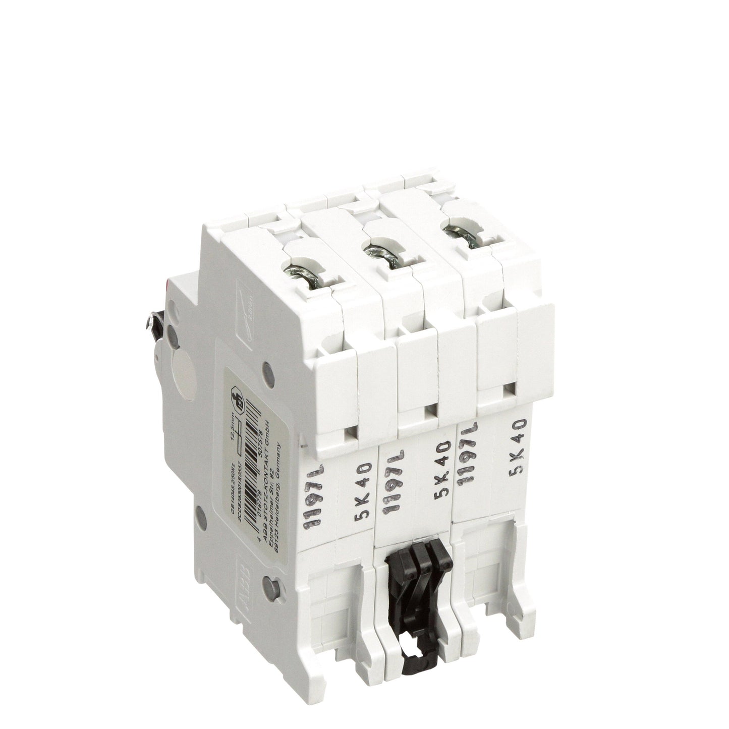 ABB S203-K40 Circuit Breaker | 480V 40A 3P 6kA@480V Feed-Thru S 200 Series