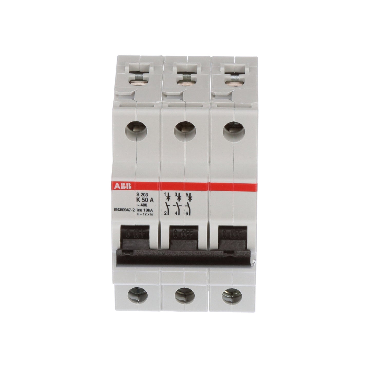 ABB S203-K50 Circuit Breaker | 480V 50A 3P 6kA@480V Feed-Thru