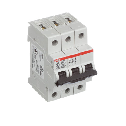 ABB S203U-K15 Circuit Breaker | 240V 15A 3P 10kA@240V Bolt-On S 200 U Series