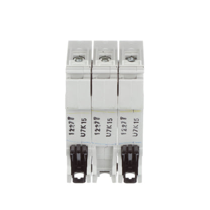 ABB S203U-K15 Circuit Breaker | 240V 15A 3P 10kA@240V Bolt-On S 200 U Series