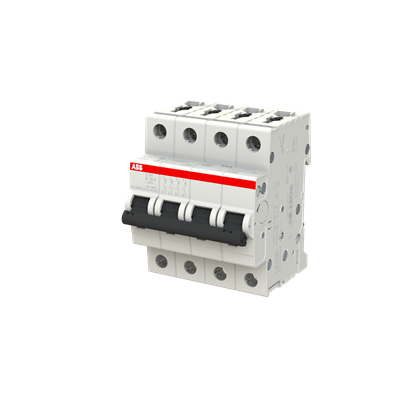 ABB S204-K10 Circuit Breaker | 480V 10A 4P 6kA@480V Feed-Thru S 200 Series