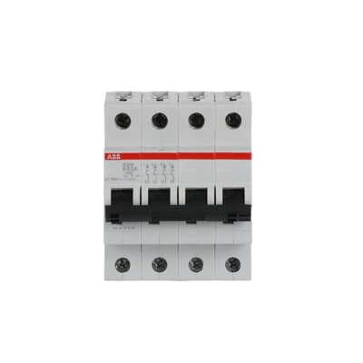 ABB S204-K63 Circuit Breaker | 480V 63A 4P 6kA@480V Feed-Thru S204
