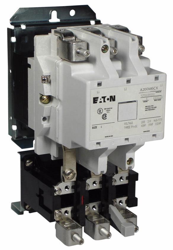 Cutler Hammer A200M6CX Motor Starter 3 pole 3 phase 600V 540A 480V coil A200 Series
