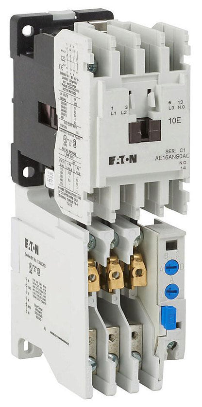 Eaton AE16ANS0AC Motor Starter | 3 Pole 3 Phase 600V 7A 110V Coil Freedom AE16