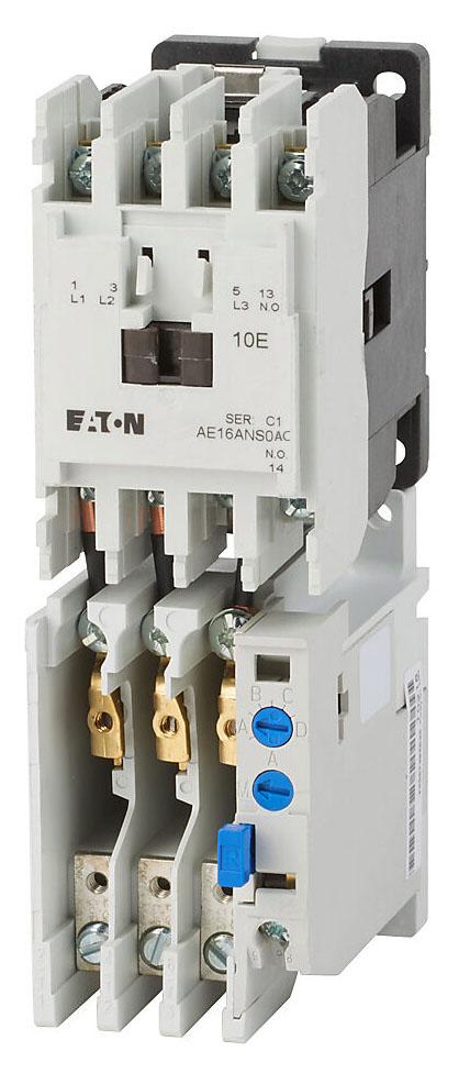Eaton AE16ANS0AC Motor Starter | 3 Pole 3 Phase 600V 7A 110V Coil Freedom AE16