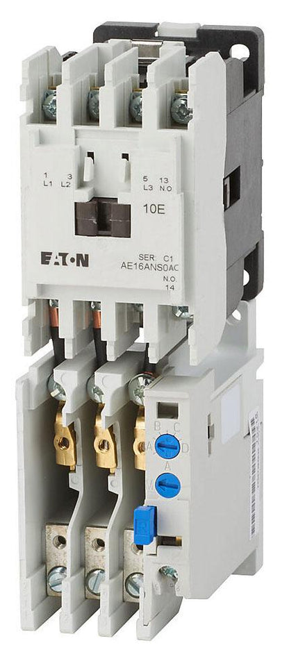 Eaton AE16ANS0AC Motor Starter | 3 Pole 3 Phase 600V 7A 110V Coil Freedom AE16