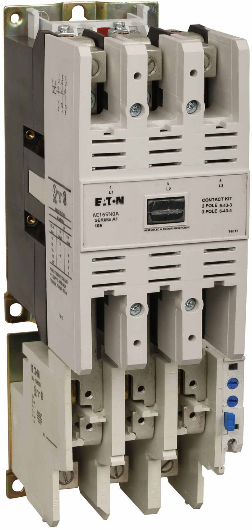 Eaton AE16SN0A Motor Starter | 600V 38A 3P 3 Phase 110V Coil Freedom AE16