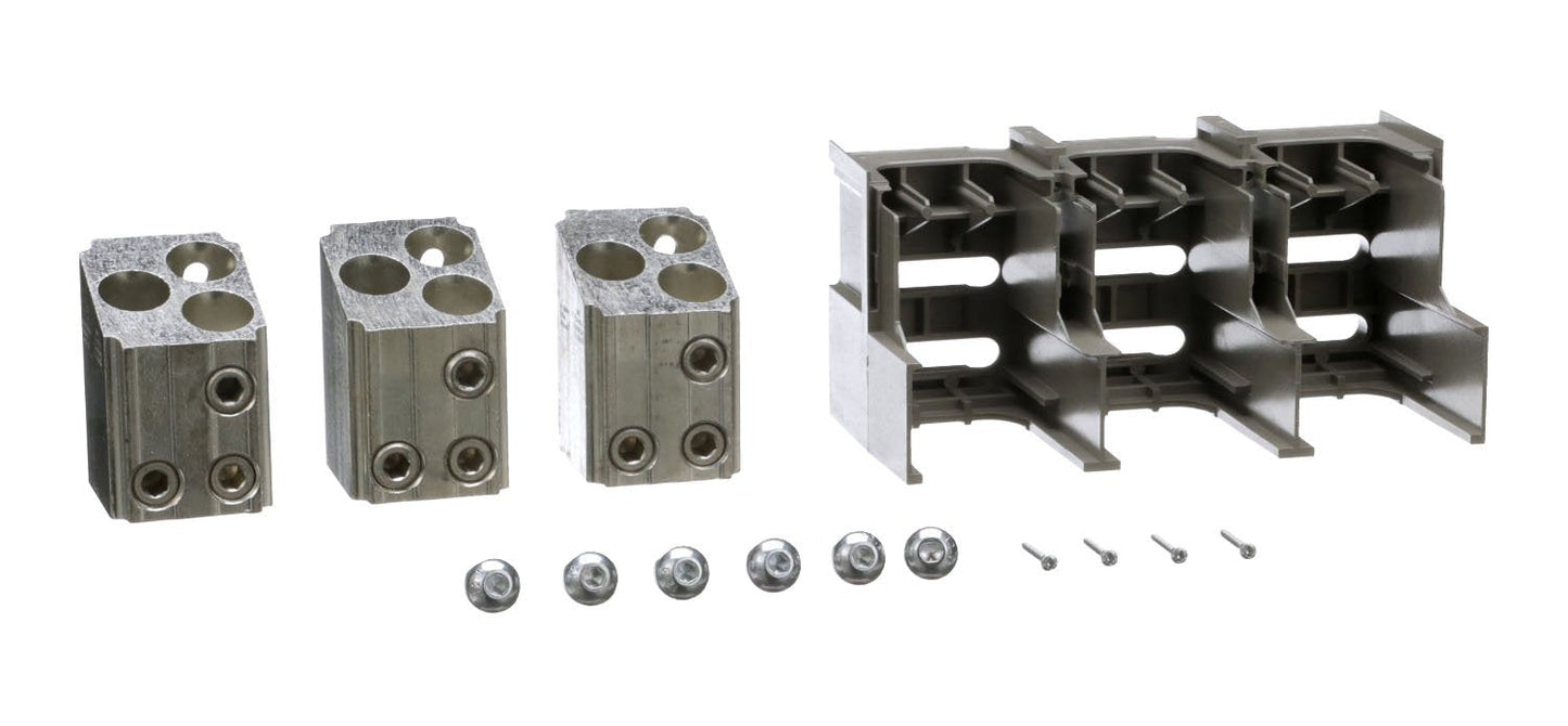 Schneider Electric AL1200P6KU Circuit Breaker Lug Terminal Kit | 600 kcmil Aluminum Powerpact