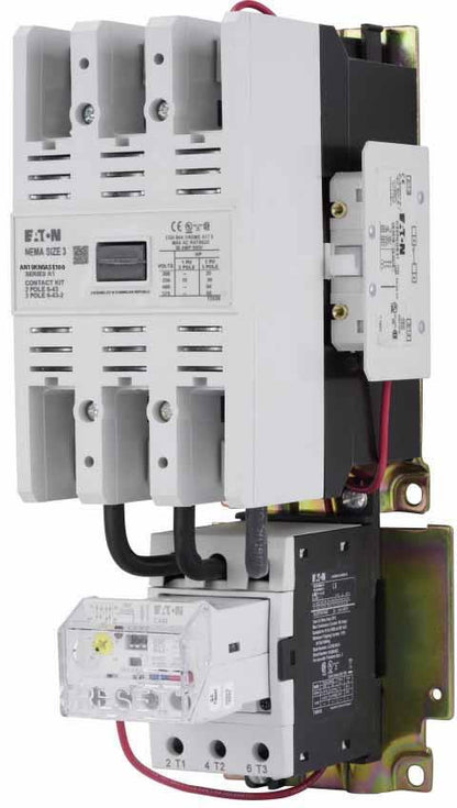 Cutler Hammer AN19KN0A5E100 Motor Starter | 3 pole 3 phase 600V 90A 120V coil Freedom Series