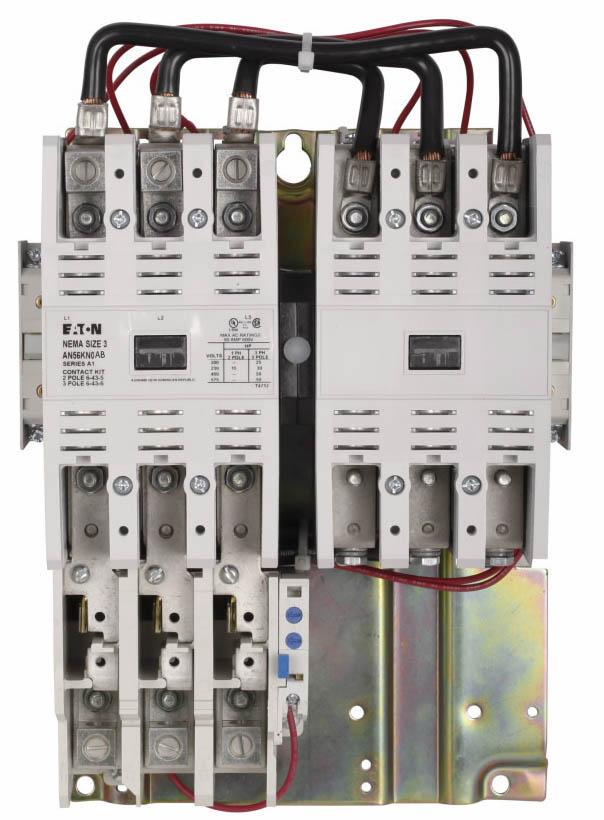 Cutler Hammer AN56NN0AB Motor Starter | 3 pole 3 phase 600V 135A 110V coil Freedom Series