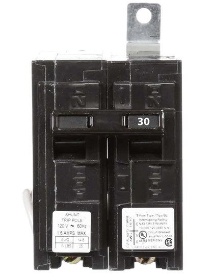 Siemens B13000S01 Circuit Breaker | 120V 30A 1P 10kA@240V Bolt-on BL Series