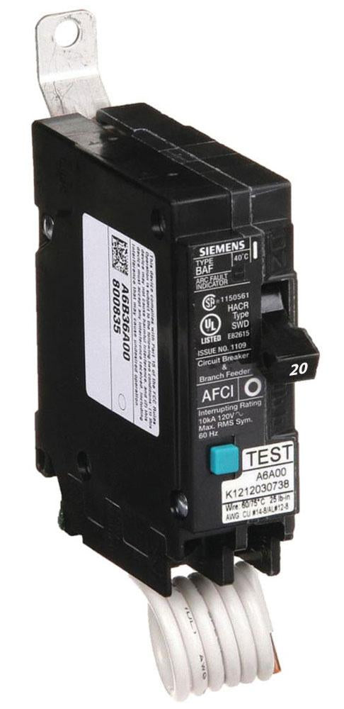 Siemens BA120AF Circuit Breaker | BL Series BA 120V 20A