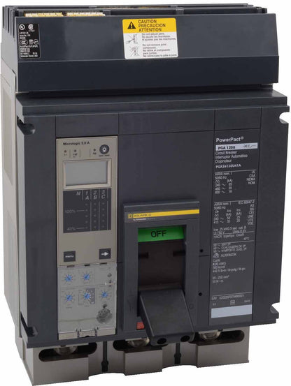 Square D PGA36120U41A Circuit Breaker | Powerpact PGA 600V 1200A