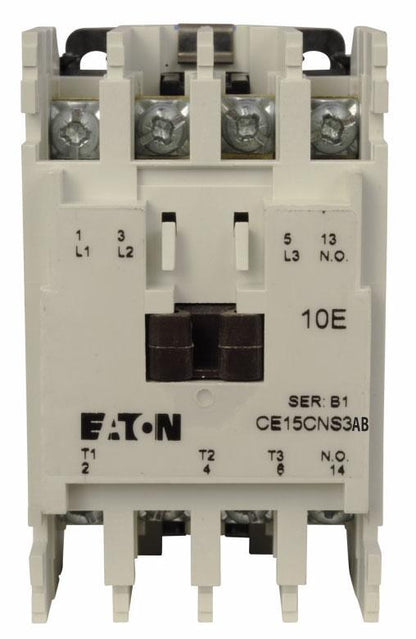 Cutler Hammer CE15CNS3AB Contactor | 3P 3Ph 600V 12A 110V Coil Freedom Series