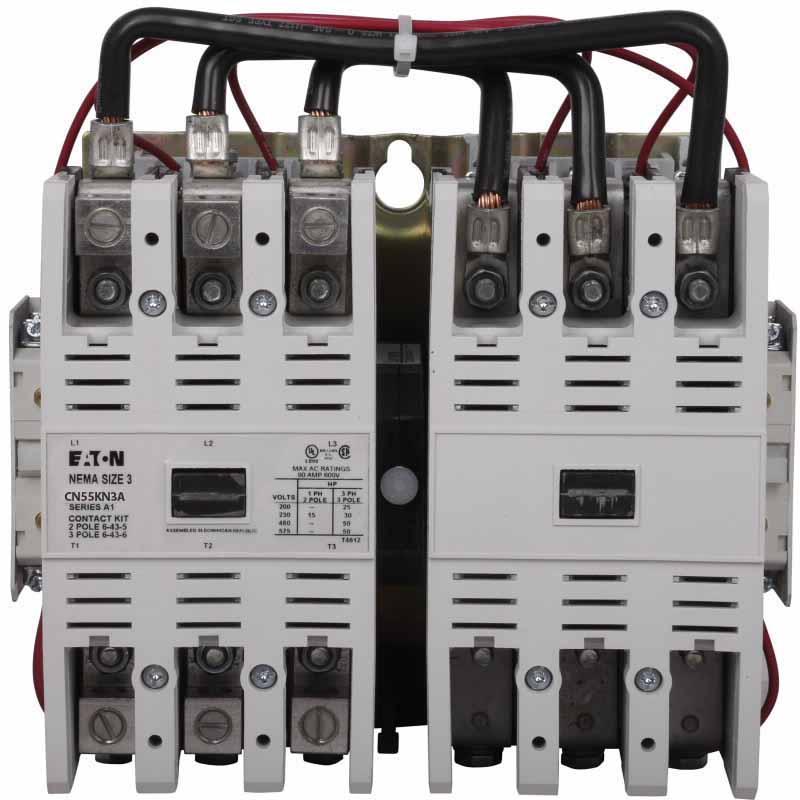 Cutler Hammer CN55KN3A Contactor 3P 3PH 600V 90A 110V Coil Freedom Series