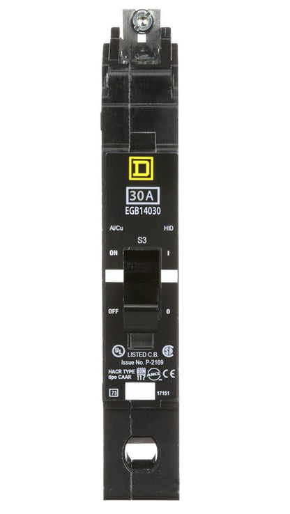Square D EJB14030 Circuit Breaker | 277V 30A 1P 65kA@480V Bolt-On EJB Series