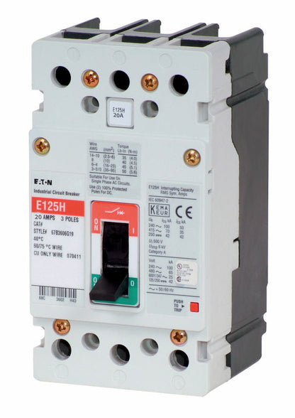 Cutler Hammer EGS3020FFG Circuit Breaker | Series G EGS 600V 20A