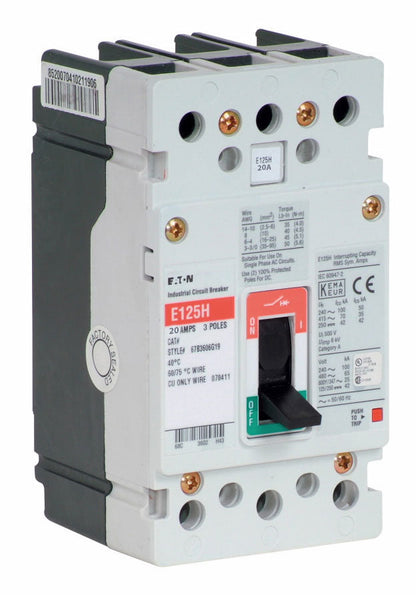 Cutler Hammer EGS3020FFG Circuit Breaker | Series G EGS 600V 20A