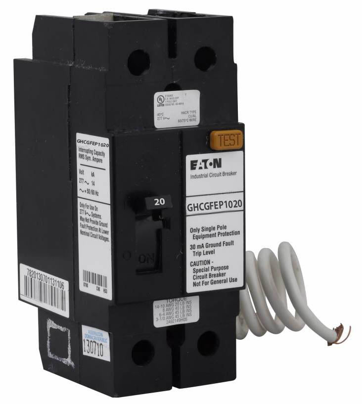 Cutler Hammer GHCGFEP1020 Circuit Breaker | Series C GHCGFEP 277V 20A