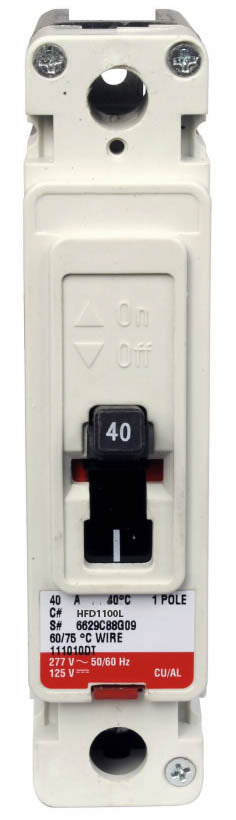 Cutler Hammer HFD1100L Circuit Breaker | Series C HFD 277V 100A